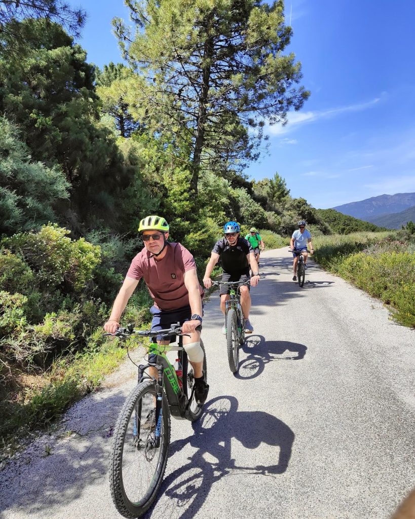 E-bike tours Andalucia- happy group