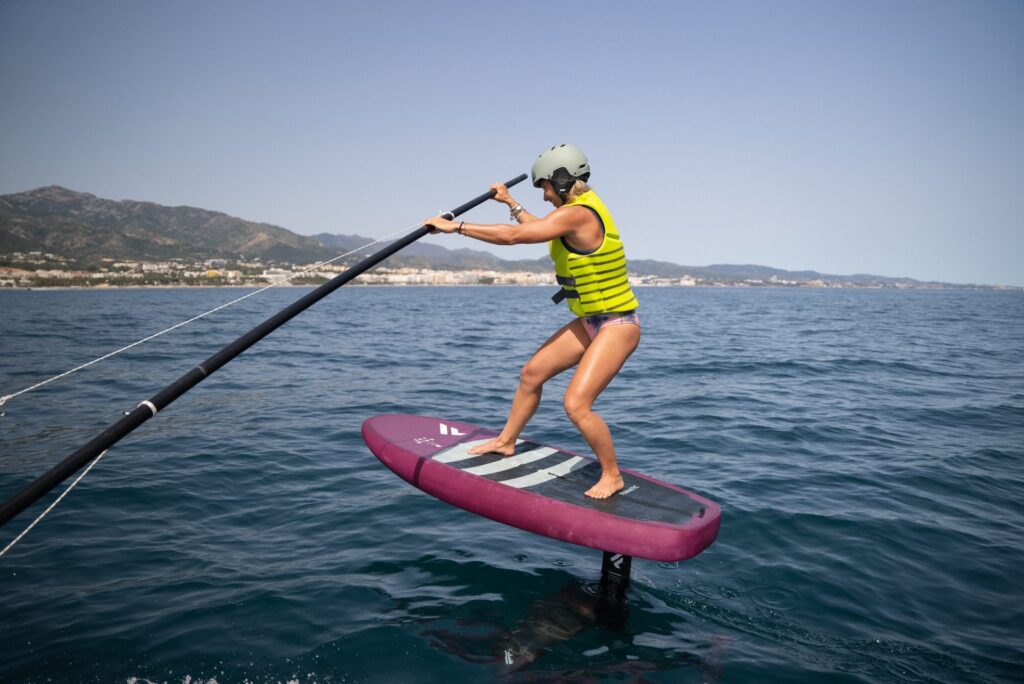 Wakefoil in Marbella with NaluSur