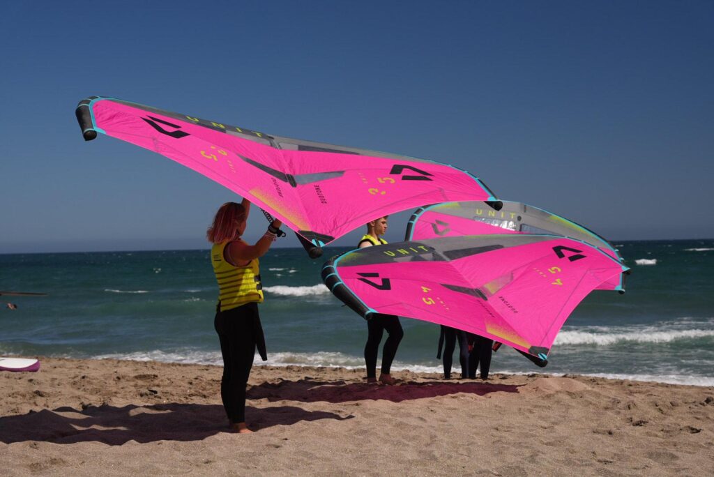 Cursos de wing foil en Marbella